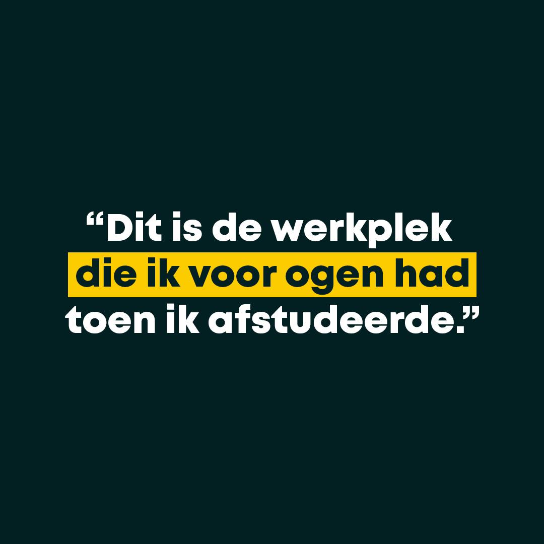 Quote van een collega