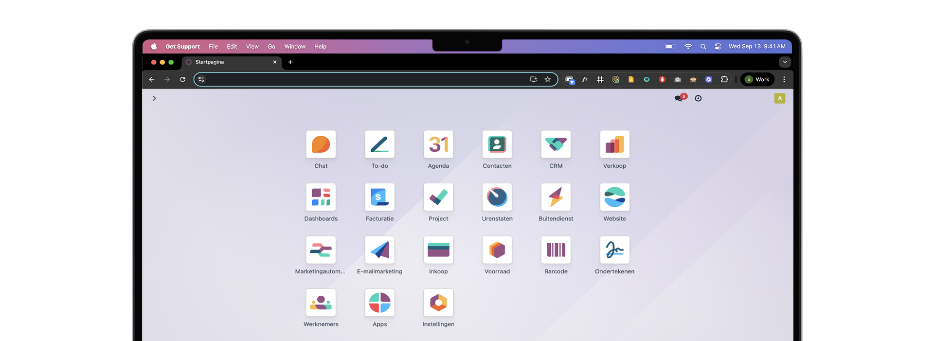 Overzicht van Odoo applicaties voor bedrijfsbeheer